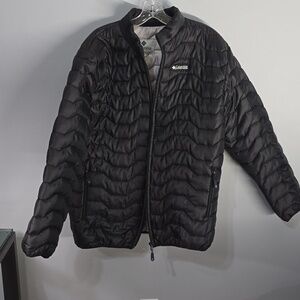 Columbia Jacket Women's Size 3XL Black Luxury Down Puffer Jacket